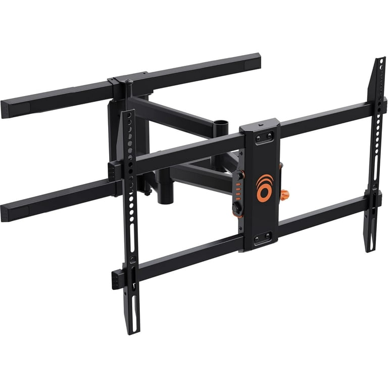 ECHOGEAR Full Motion TV Mount For TVs Up To 78" - Extends To 24" Studs, Swivel Tilt Extension, Includes Wall Template (EGLF3)