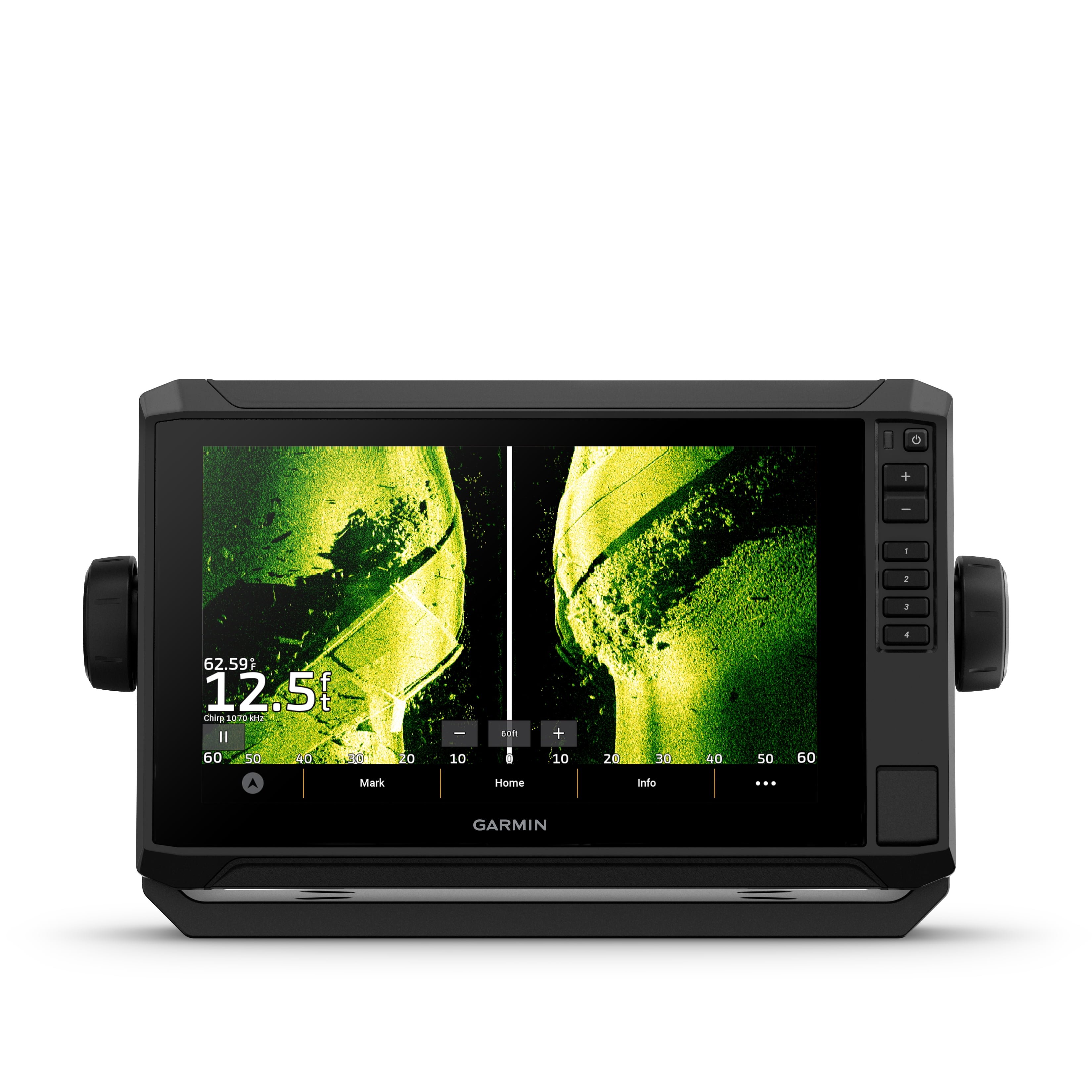 Garmin ECHOMAP UHD2 93sv with GT56 Transducer, 9" Touchscreen Chartplotter, Garmin Navionics+ U.S. Inland [010-02688-01]