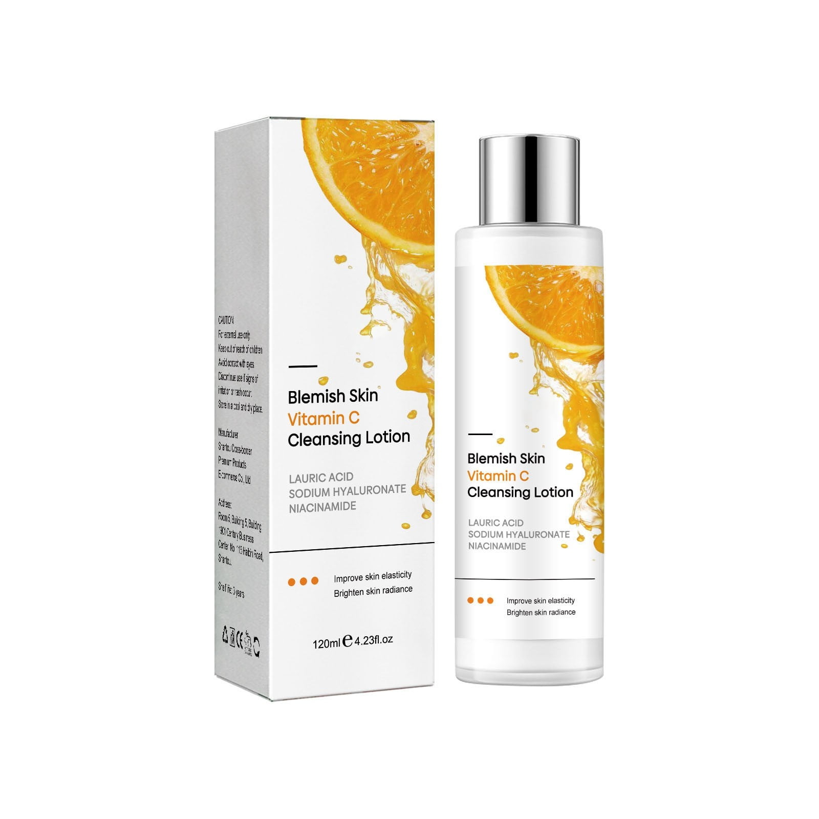 ECHOYY 120ml Vitamin C Facial Cleanser Facial Cleanser Facial Cleansing