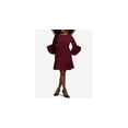 thumbnail image 1 of ECI Womens Plus Ruffled Flounce Sleeves Cocktail Dress, 1 of 2