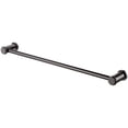 thumbnail image 1 of ECKOREA® 22-Inch Polished Black Pearl Towel Bar ECK-300S-BP, Durable SUS304 Stainless Steel & Zinc Alloy, Wall-Mounted, Screw-in, 1 of 5