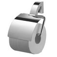 thumbnail image 1 of ECKOREA® Polished Chrome Toilet Paper Holder ECK-260H , Durable SUS 304 Stainless Steel & Zinc Alloy, Wall-Mounted, Screw-In, 1 of 5