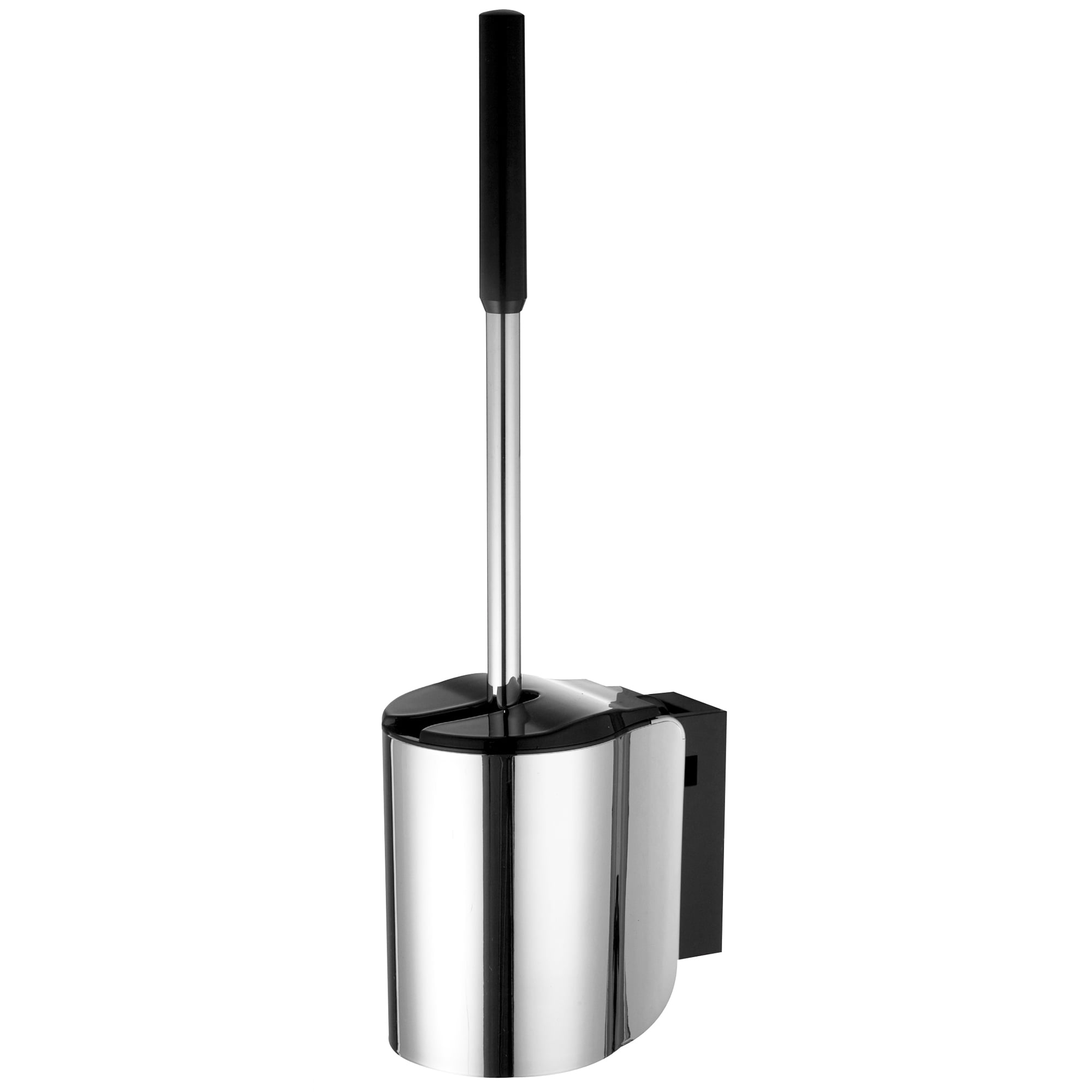 ECKOREA Toilet Brush with Holder SUS304 Stainless Steel Bathroom Cleaning Brush Wall-Mounted ECK-056-1K