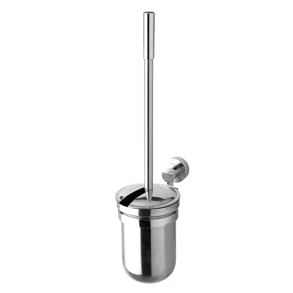 ECKOREA Toilet Brush with Holder SUS304 Stainless Steel Bathroom Cleaning Brush Wall-Mounted ECK-056-PK