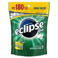 thumbnail image 1 of ECLIPSE Spearmint Sugarfree Chewing Gum, 180 piece bag, 1 of 8