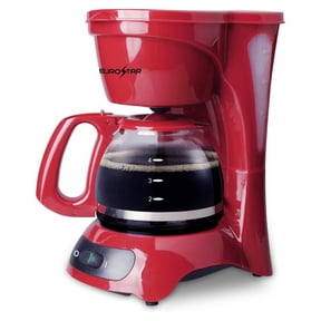 ECM621R 4-Cup Coffeemaker, Red