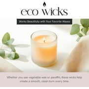 ECO Wicks, 6" Length Pack of 100