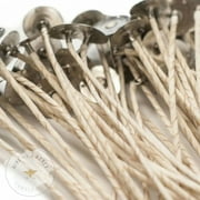 MILIVIXAY 100 Piece 10 inch Candle Wicks-Pre-Waxed-Candle Wicks for Candle  Making.