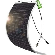 ECO-Baeerss 300W Flexible Monocrystalline Solar Panel-BB, 12V, 23% High Conversion, Lightweight, Bendable, Off-Grid Charger