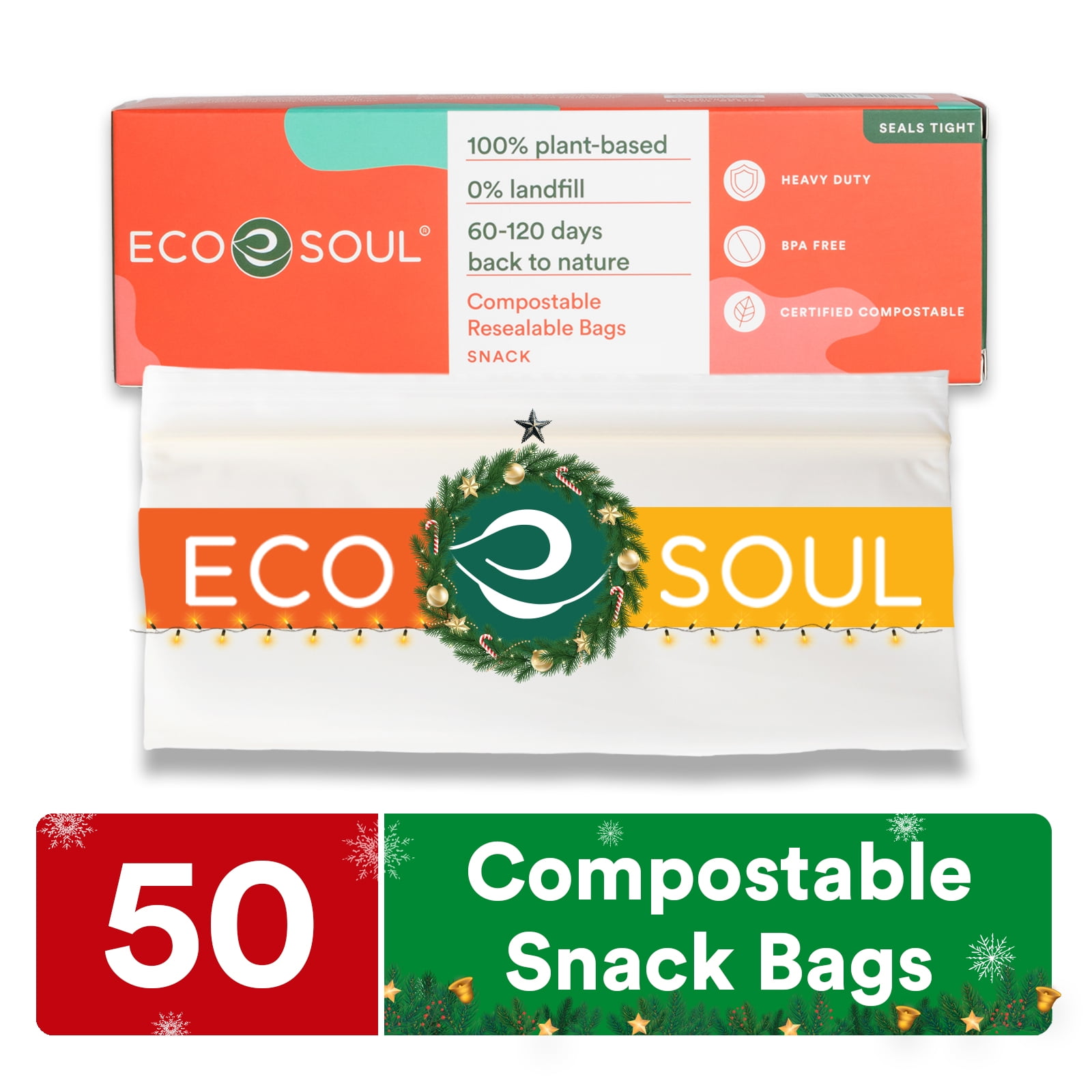 https://i5.walmartimages.com/seo/ECO-SOUL-100-Compostable-Snack-Bags-50-Counts-Resealable-Bags-for-Food-Freezer-Bags-Eco-Friendly-Zip-Bags-Reusable-Biodegradable-Bags_080809be-98f7-4416-b6b5-0e08d1ea587b.9a33da8ea3ae852983bdc5f2e0fd871f.jpeg