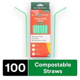 Johnny Moo Delicious Quick Milk Flavoring Straws - Strawberry [5 Packs of 5]