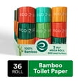 thumbnail image 1 of ECO SOUL 3Ply Bamboo Septic Safe Toilet Paper, 36 Rolls Per Carton, 1 of 7