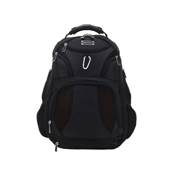 ECO STYE 16" Jet Set Smart Checkpoint Friendly Backpack, Black