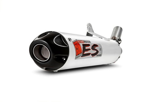 ECO Utility Silver Slip On Exhaust for Honda