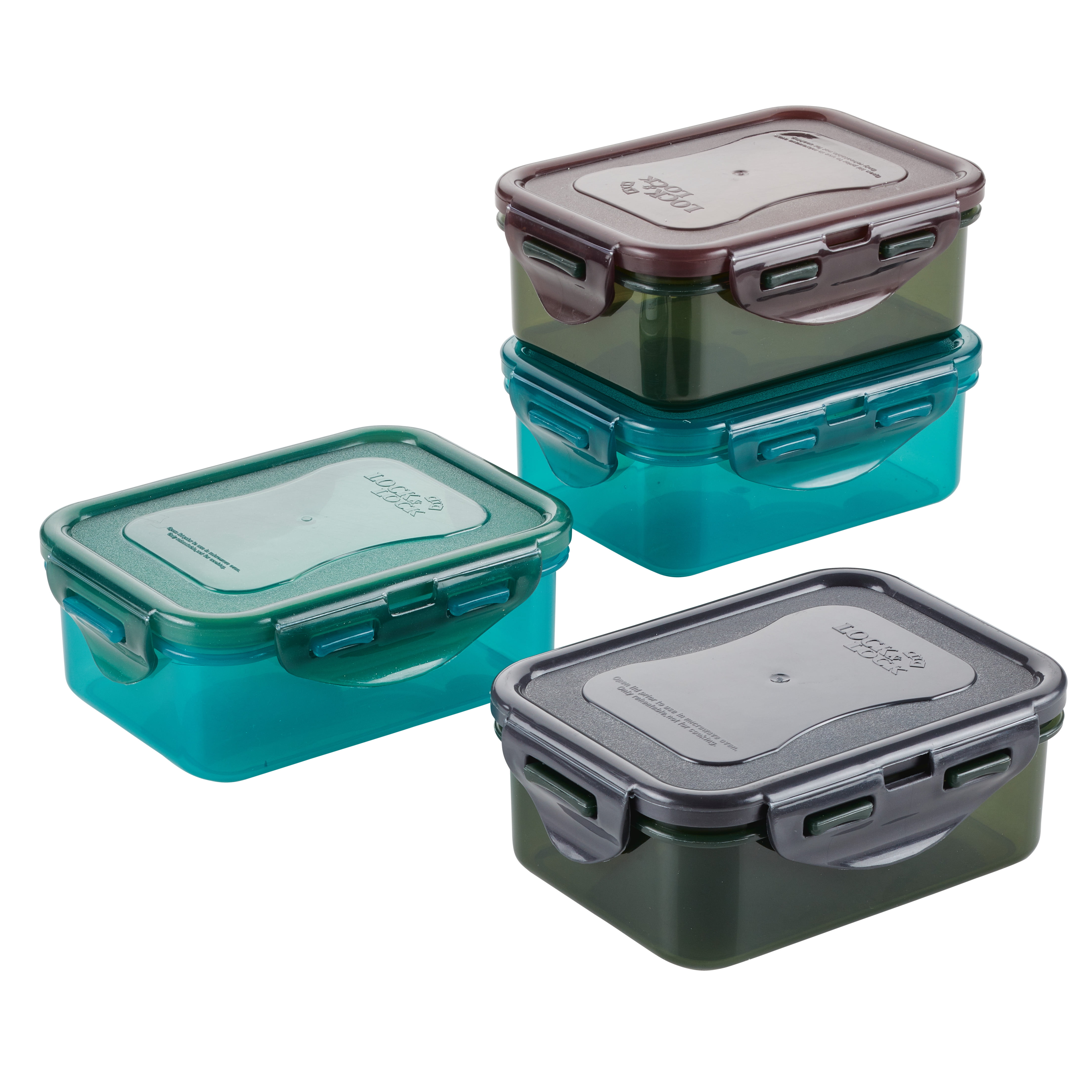 ECO by LocknLock Rectangular 11Ounce Food Storage Container Set, 4