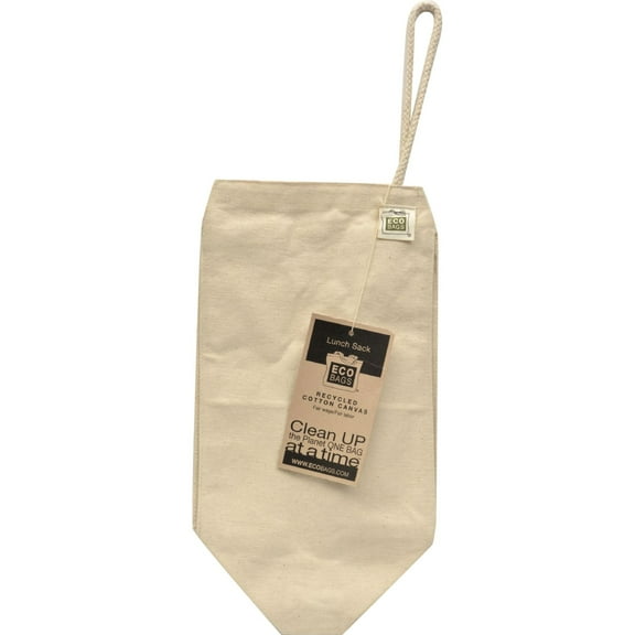 ECOBAGS Recycled Cotton Canvas Lunch Bag