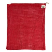 ECOBAGS Organic Cotton Net Drawstring Bag 12" x 15"