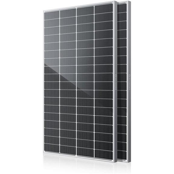 ECOBOSS 400W N-Type Solar Panel Kit 2-Pack 16BB 25.6% High Efficiency for RV Van Marine and Cabin Off-Grid Power Systems