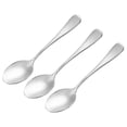 thumbnail image 1 of ECOCASALIVING Metal Spoons 5.4" 410 Stainless Steel Spoon for Home Kitchen Restaurant 3 Pack, 1 of 6