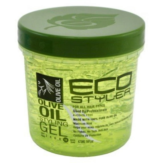 ECOCO EcoStyler Styling Gel, Olive Oil, 16 oz (Pack of 4)