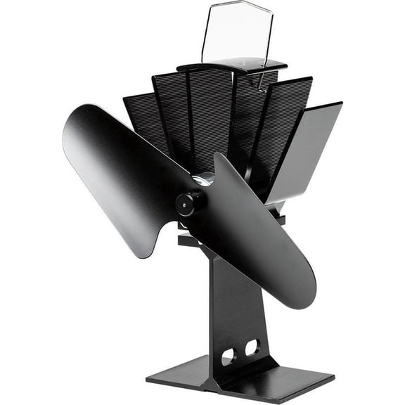 Caframo Ecofan Alcona Heat Powered Stove Fan - Black Blade