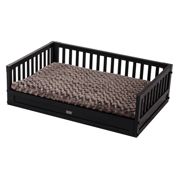 ECOFLEX Dog Bed with Removable Cover - Espresso Small