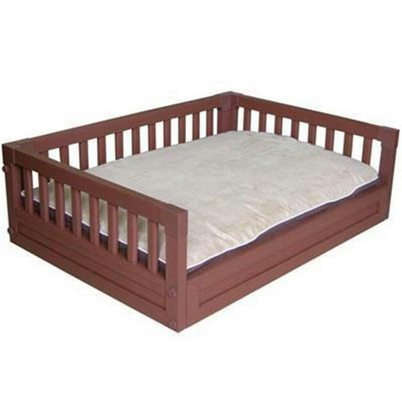 ECOFLEX Dog Bed with Removable Cover - Russet Large