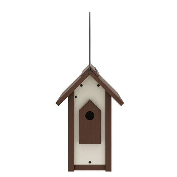 New Age Pet® ECOFLEX® Feathered Friends A‑Frame Retreat Bird House, Eco Friendly