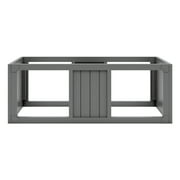 New Age Pet  ECOFLEX  Mojave Reptile Habitat Stacker in Large 48 Grey for Lighting