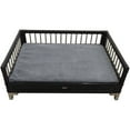 thumbnail image 1 of ECOFLEX Raised Dog Bed with Memory Foam Cushion, Espresso, Extra Large, 1 of 8