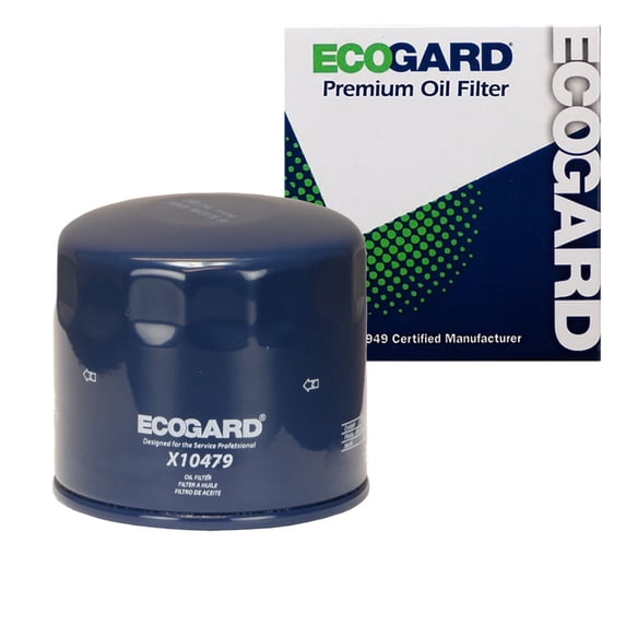 ECOGARD Oil Filter X10479 | Premium Spin-On Engine Oil Filter | Replacement Filter for Select Vehicles