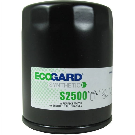 ECOGARD S2500 Premium Spin-On Engine Oil Filter for Synthetic Oil Fits Ford F-150 3.5L 2011-2021, F-150 5.0L 2011-2020, Explorer 3.5L 2011-2019, Edge 3.5L 2009-2018, Taurus 3.5L 2009-2019