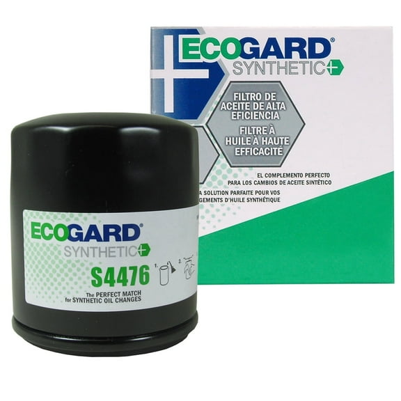 ECOGARD S4476 Premium Spin-On Engine Oil Filter for Synthetic Oil Fits Toyota Corolla 1.8L 1993-2021, Camry 2.2L 1992-2001, Prius 1.5L 2001-2009, Yaris 1.5L 2006-2019, Matrix 1.8L 2003-2008