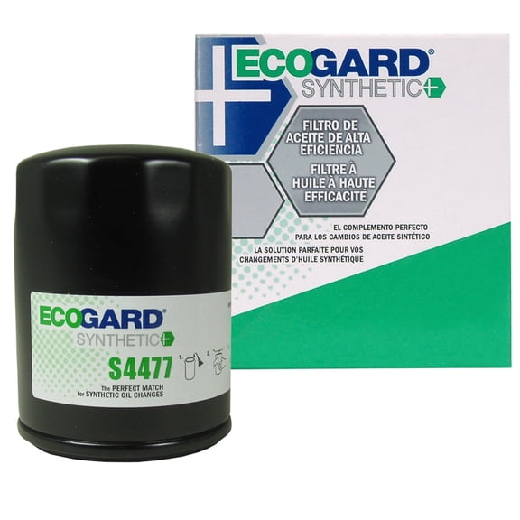 ECOGARD S4477 Premium Spin-On Engine Oil Filter for Synthetic Oil Fits Toyota Camry 2.4L 2002-2011, RAV4 2.4L 2004-2008, Highlander 2.4L 2002-2007, Solara 2.4L 2002-2008, Celica 1.8L 2000-2001