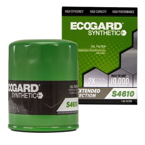ECOGARD S4610 Spin-On Engine Oil Filter for Synthetic Oil - Premium Replacement | Fits 2002-2019 Honda CR-V 2.4L; 2003-2017 Accord 2.4L; 2017-2026 CR-V 1.5L; 2006-2015 Civic 1.8L