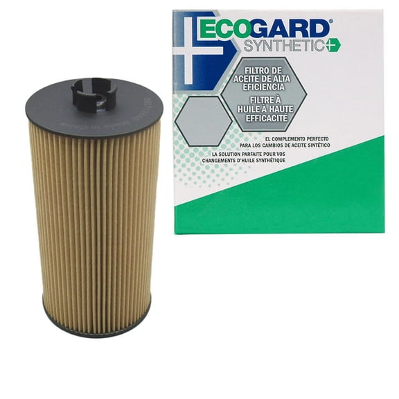 ECOGARD S5526 Premium Cartridge Engine Oil Filter for Synthetic Oil Fits Ford F-250 Super Duty 6.0L DIESEL 2003-2007, F-350 Super Duty 6.0L DIESEL 2003-2007, F-250 Super Duty 6.4L DIESEL 2008-2010
