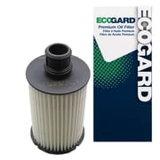 ECOGARD X10239 Cartridge Engine Oil Filter for Conventional Oil - Premium Replacement | Fits 2010-2022 Land Rover Range Rover Sport, Range Rover 5.0L; 2014-2019 Range Rover Sport, Range Rover 3.0L