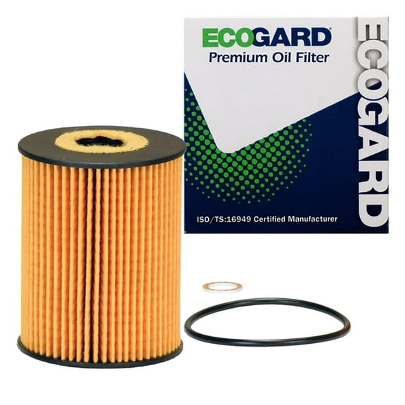 ECOGARD X10430 Premium Cartridge Engine Oil Filter for Conventional Oil Fits Kia Telluride 3.8L 2020, Sorento 3.3L 2019-2020, Sedona 3.3L 2019-2021