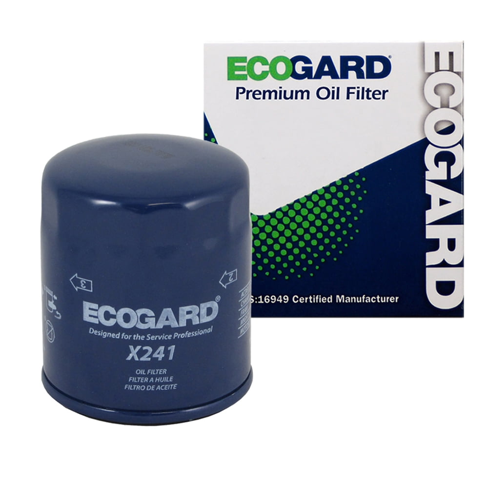 ECOGARD X241 Premium Spin-On Engine Oil Filter for Conventional Oil