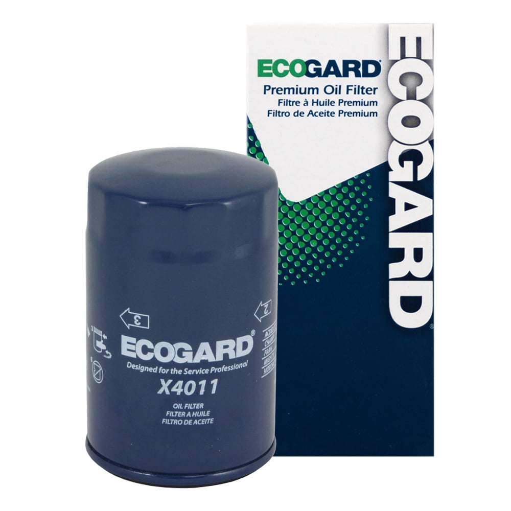 ECOGARD X4011 Premium Spin-On Engine Oil Filter for Conventional Oil Fits  Chevrolet K1500 5.7L 1988-1999, S10 4.3L 1988-2004, Blazer 4.3L 1995-2005,  C1500 4.3L 1988-1998, Tahoe 5.7L 1995-2000