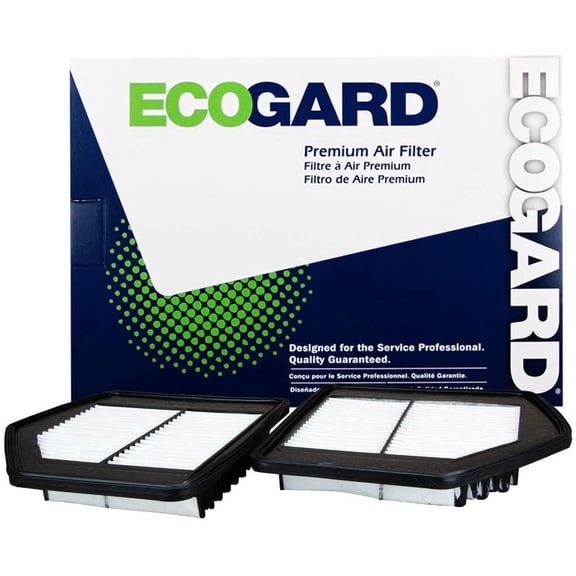 ECOGARD XA10629 Premium Engine Air Filter | Fits 2018-2020 Genesis G80 3.3L; 2017-2022 G90 3.3L, 5.0L; 2015-2016 Hyundai Genesis 5.0L, Left and Right