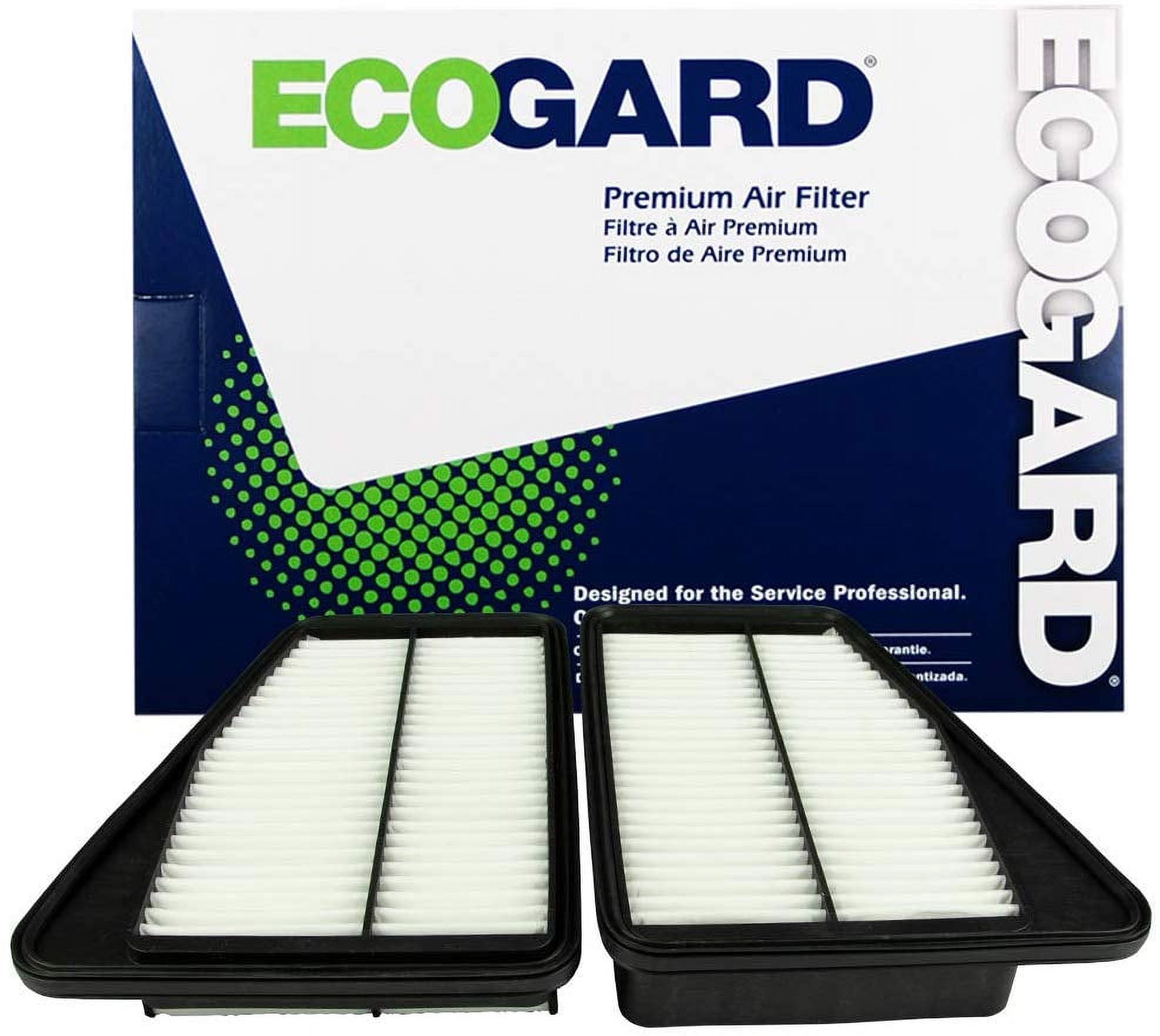 ECOGARD XA11680 Premium Engine Air Filter Fits 2019-2025 Genesis G70, 2018-2023 Kia Stinger, Left and Right