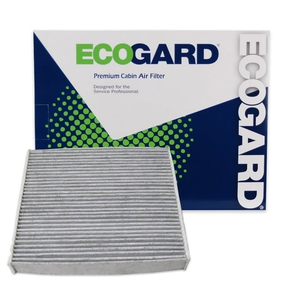 ECOGARD XC10036C Premium Cabin Air Filter with Activated Carbon Fits 2010-2024 Toyota 4Runner, 2006-2024 Yaris, 2018-2025 Land Rover Range Rover Velar, 2017-2025 Jaguar F-Pace