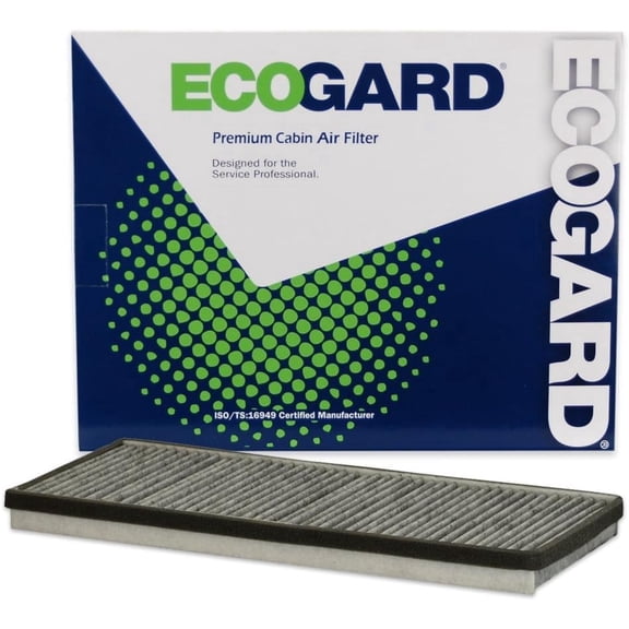 ECOGARD XC10316C Premium Cabin Air Filter with Activated Carbon | Fits 2003-2006 Dodge Sprinter 2500, Sprinter 3500 2.7L; 2004-2006 Freightliner Sprinter 2500, Sprinter 3500 2.7L