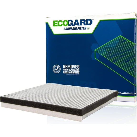 ECOGARD XC10624C Premium Cabin Air Filter with Activated Carbon Fits 2022-2025 Genesis GV70, 2021-2025 GV80, 2023-2025 Electrified G80, 2025 GV80 Coupe, 2009-2016 Hyundai Genesis