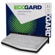 ECOGARD XC10626C Premium Cabin Air Filter with Activated Carbon | Fits 2006-2018 Volkswagen Jetta 2.0L; 2014-2017 Passat 1.8L, Beetle 1.8L, Caddy 1.2L; 2012-2018 Passat 2.5L; 2005-2010 Bora 2.5L