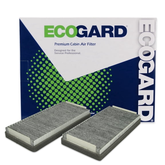 ECOGARD XC18153C Premium Cabin Air Filter with Activated Carbon | Fits 2000-2006 Mercedes-Benz S430 4.3L, S500 5.0L, CL500 5.0L; 2001-2006 S55 AMG, CL55 AMG 5.5L; 2006 S350 3.7L, S65 AMG 6.0L