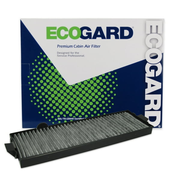 ECOGARD XC25542C Premium Cabin Air Filter with Activated Carbon Odor Eliminator Fits Saab 9-3 1999-2003, 900 1994-1998