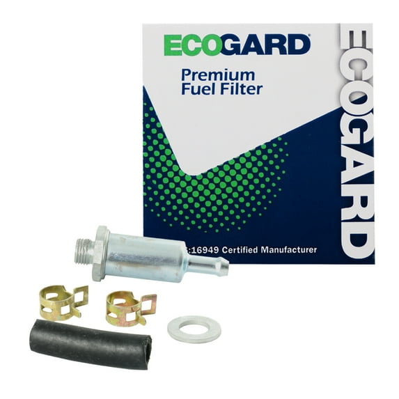 ECOGARD XF10013 Premium Fuel Filter Fits Ford Mustang 4.7L 1964-1967, Mustang 7.0L 1968-1969, Fairlane 7.0L 1966-1969, LTD 7.0L 1965-1969, Thunderbird 7.0L 1965-1969, Custom 500 7.0L 1968-1969