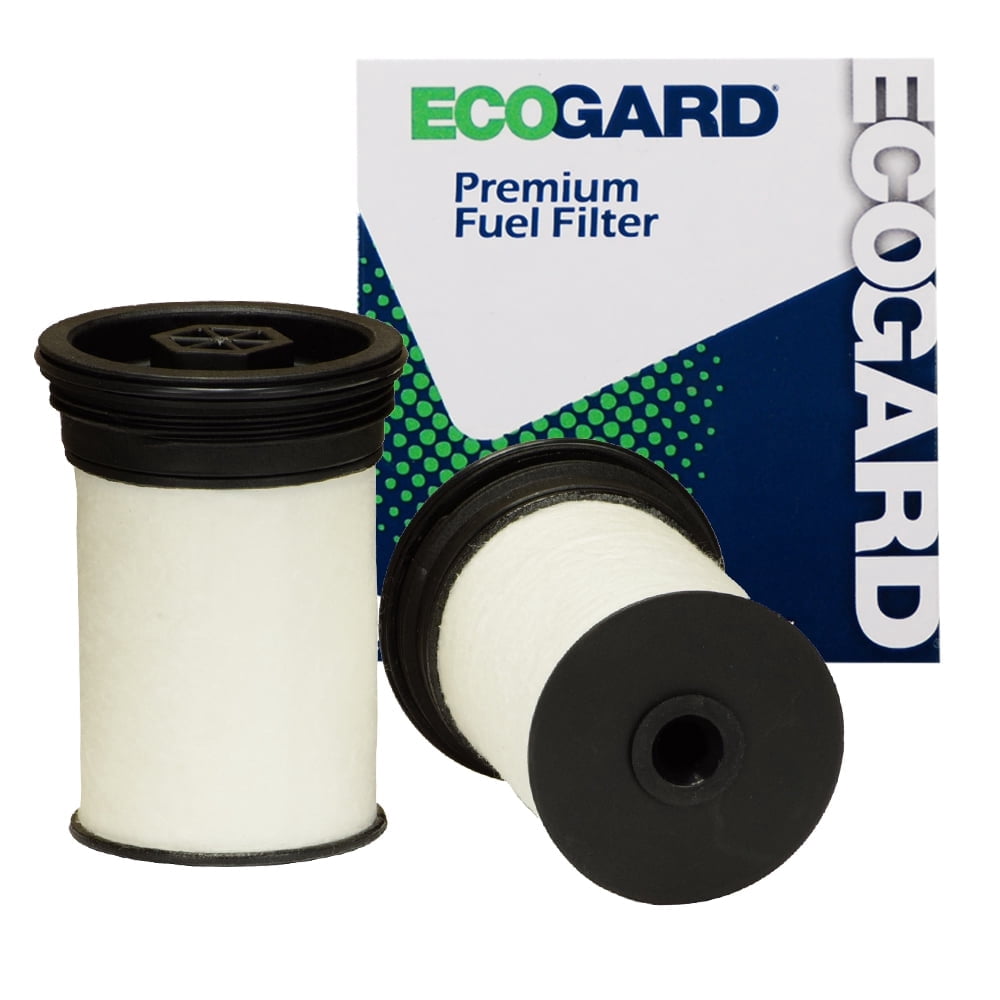 ECOGARD XF10505 Premium Diesel Fuel Filter (Set of 2) Fits Chevrolet Colorado 2.8L DIESEL 2016-2021 | GMC Canyon 2.8L DIESEL 2016-2020